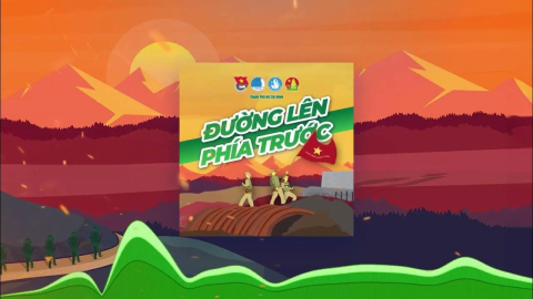 cam am duong len phia truoc